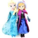 Pack 2 peluches Elsa et Anna - Reine des neiges (40cm)