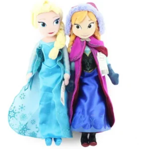 Pack 2 peluches Elsa et Anna - Reine des neiges (40cm)