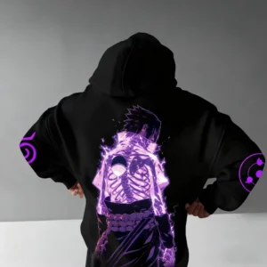 Sweat Naruto – Sasuke Uchiha avec Rinnegan & Sharingan