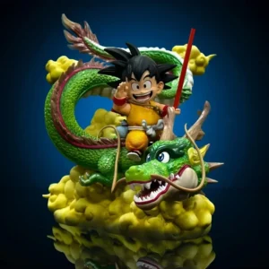 Figurine Goku et Shenron Dragon (15cm)