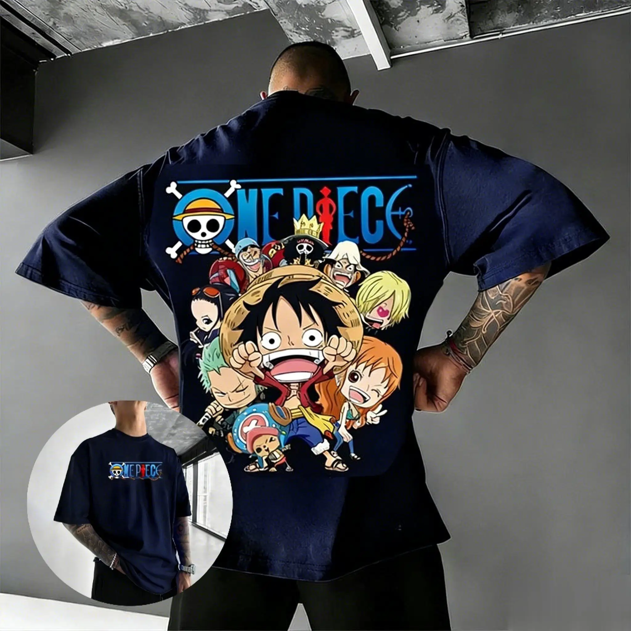 T-shirt Coton Luffy One Piece