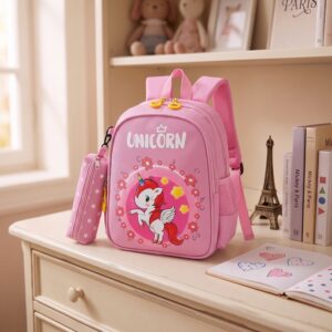 Sac à dos Unicorne rose
