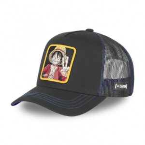 Casquette Trucker One Piece Luffy Snapback Noir