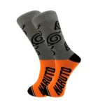 Chaussettes Naruto Konoha avec le symbole du village de la feuille