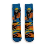 Chaussettes Naruto Uzumaki douces et confortables pour fans d'anime