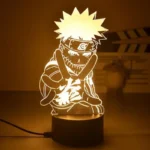 Lampe de Chambre Naruto en acrylique pour décoration manga