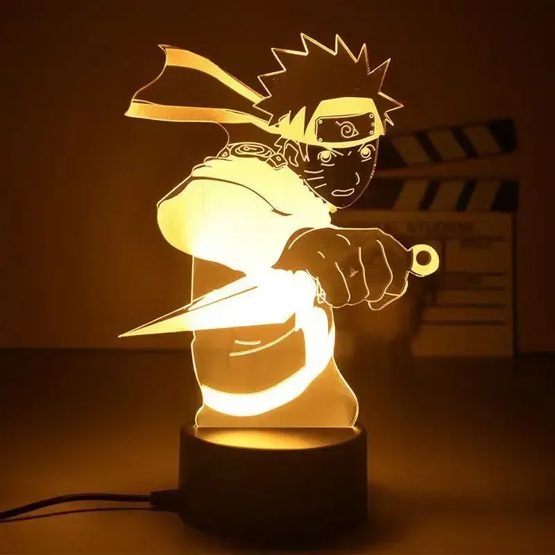 Lampe Naruto pour Enfant en verre 18cm