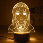 Lampe Naruto Hinata Hyûga en verre de 18cm