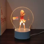 Lampe Naruto Sakura Haruno en verre