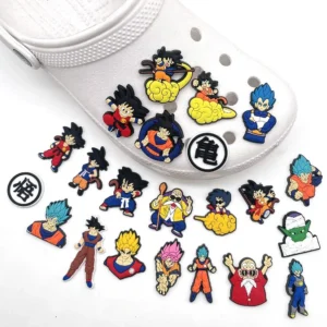 Lot de 22 breloques pour chaussures Dragon Ball accessoires de décoration