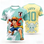 Maillot de football One Piece Luffy Édition Japon