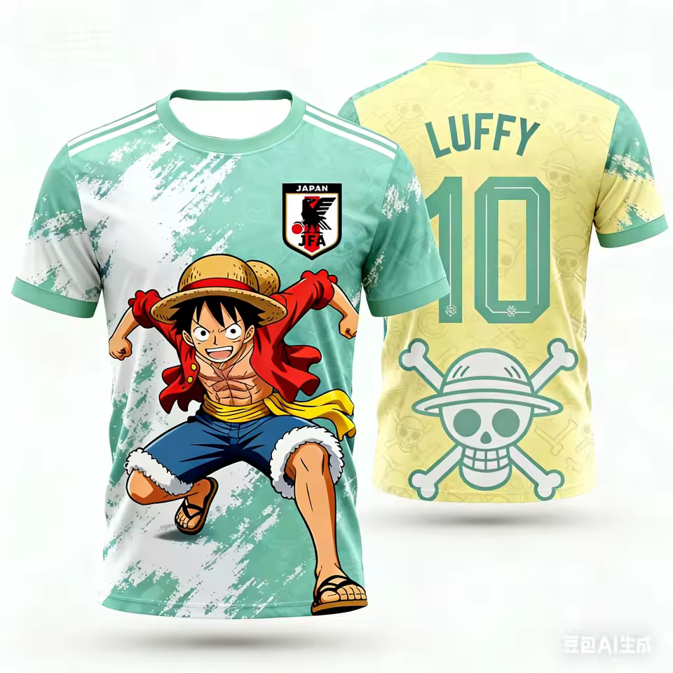 Maillot de football One Piece Luffy Édition Japon
