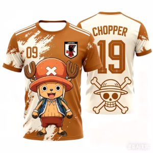 Maillot de football One Piece unisexe imprimé double face