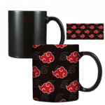 Mug Naruto Nuage Akatsuki avec motif de nuage rouge