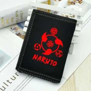 Porte-Monnaie Naruto Sharigans en flanelle