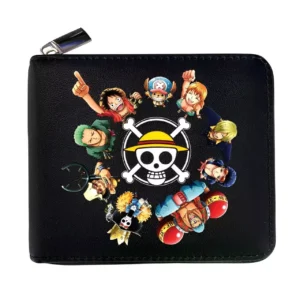 Portefeuille One Piece Cuir Jolly Mugiwara