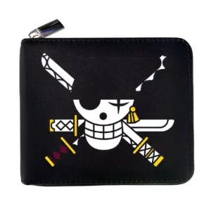 Portefeuille One Piece en Cuir Jolly Roger Roronoa Zoro