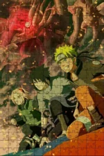 Puzzle 300 Pièces Naruto Sasuke et Sakura