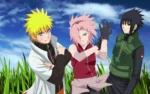 Puzzle 35 Pièces Naruto Sasuke et Sakura