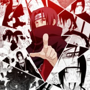 Puzzle 35 Pièces Naruto et Sasuke pour Enfant