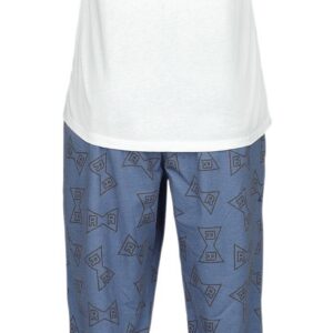 Pyjama Dragon Ball Z Android 17 blanc et bleu - vue 2