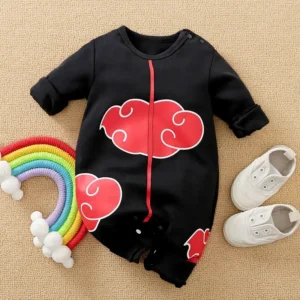 Pyjama Naruto Akatsuki pour Bébé en flanelle