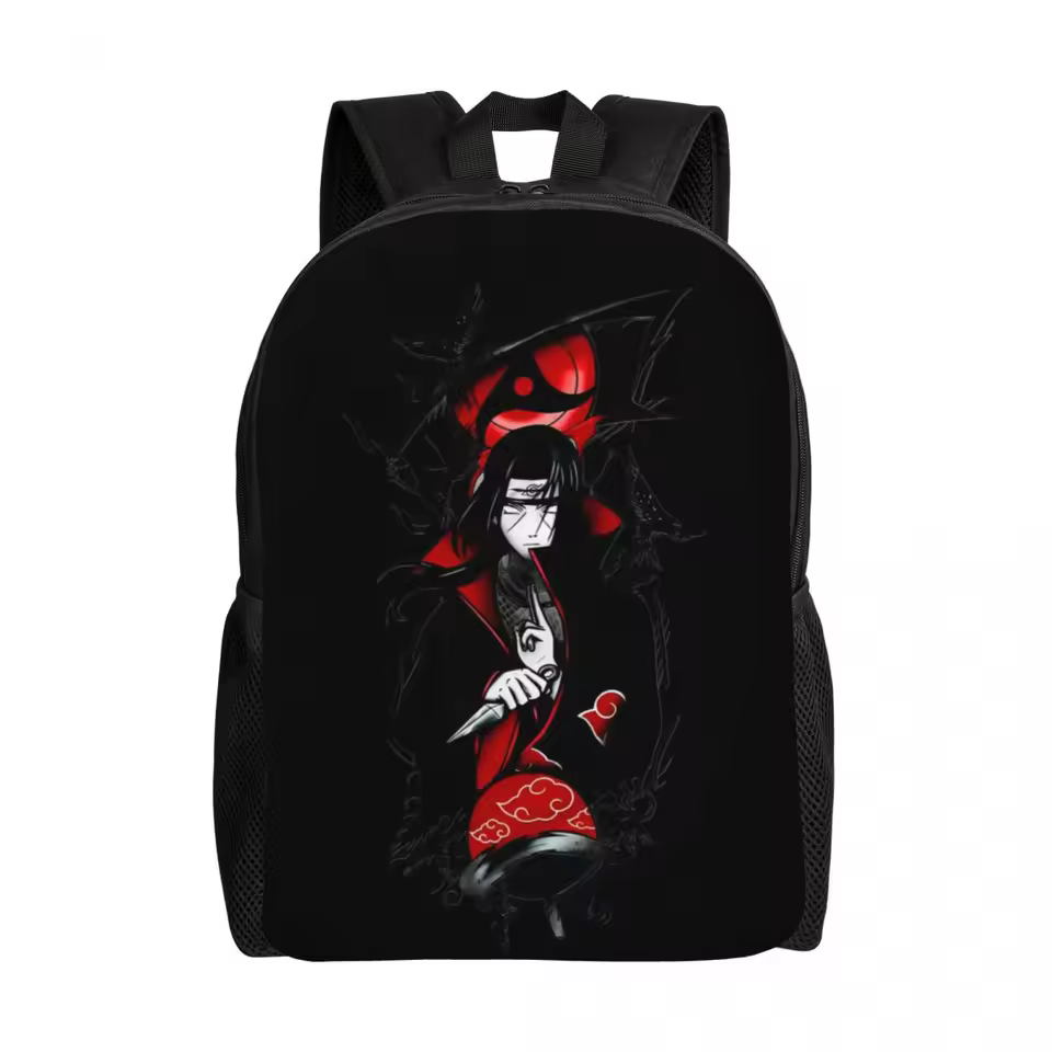 Sac à dos Itachi Uchiwa Mangekyou Sharingan Naruto