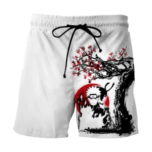 Short de Bain Naruto et Sasuke pour fan de l'anime