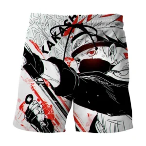 Short de bain Naruto Kakashi design manga