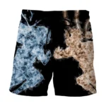 Short de Bain Manga Naruto design Konoha