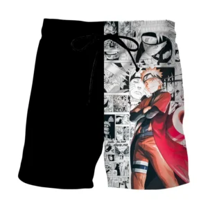 Short de bain pour plage Naruto Uzumaki