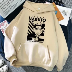 Sweat Uzumaki Naruto - Vêtement manga confortable - vue 2