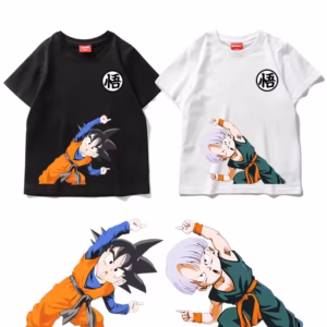 T-shirt Dragon Ball Goku Imprimé Manga