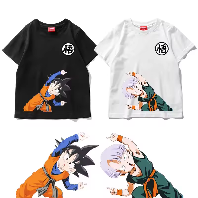 T-shirt Dragon Ball Goku Imprimé Manga