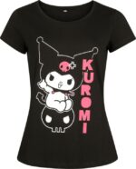 T-Shirt noir Hello Kitty and Friends Kuromi