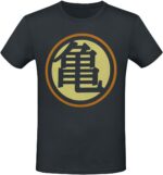 T-shirt noir Dragon Ball Kame House face avant