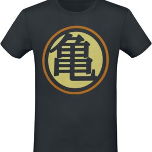 T-shirt noir Dragon Ball Kame House face avant
