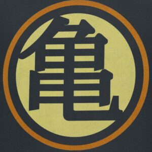 T-shirt noir Dragon Ball Kame House face avant - vue 2