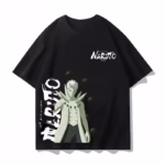T-shirt noir Obito Uchiwa style streetwear Naruto
