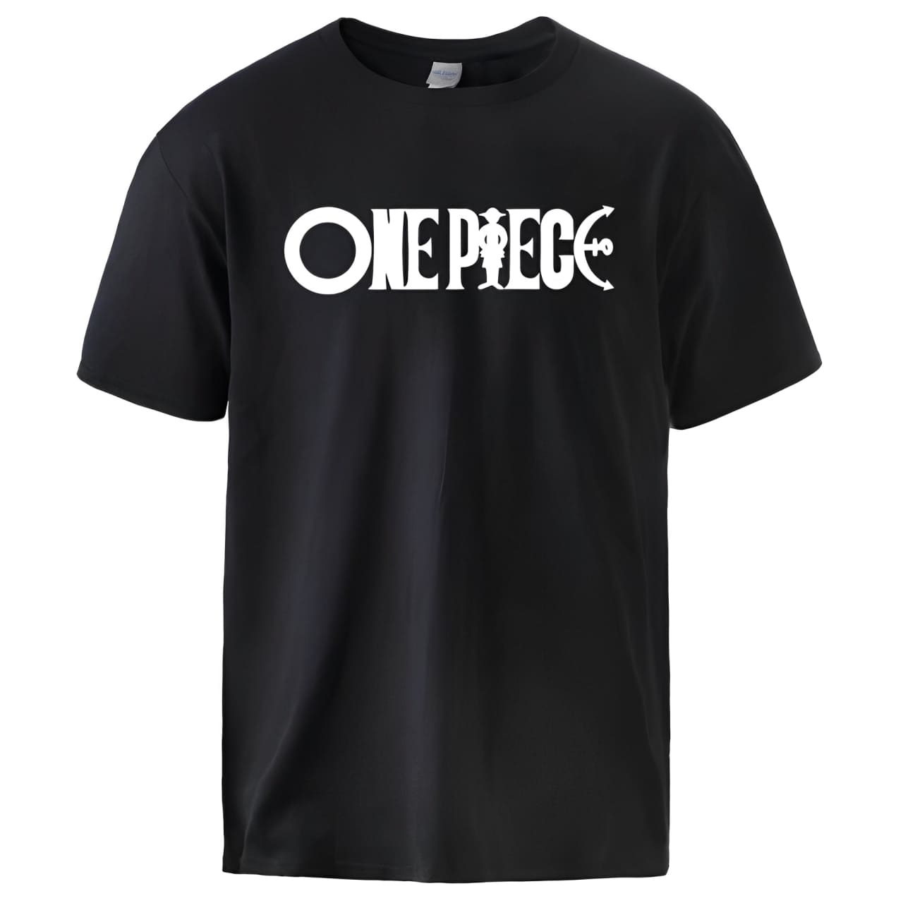 T-shirt One Piece coloris bleu porté - vue 2