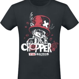 T-Shirt One Piece Tony Tony Chopper The Doctor noir