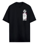 T-Shirt Oversize Noir Doflamingo One Piece vue principale
