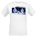 T-shirt blanc Solo Leveling représentant Sung Jinwoo