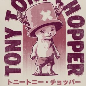 T-Shirt manches courtes Tony Tony Chopper One Piece - vue 2