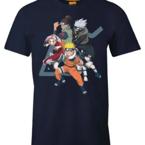 T-shirt Naruto Bleu Seven Team