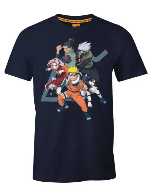 T-shirt Naruto Bleu Seven Team