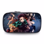 Trousse à crayons Demon Slayer design Tanjirou et Nezuko