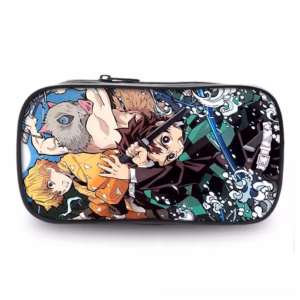 Trousse à crayons Demon Slayer motif épée et katana