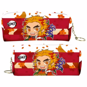 Trousse à crayons Demon Slayer rouge
