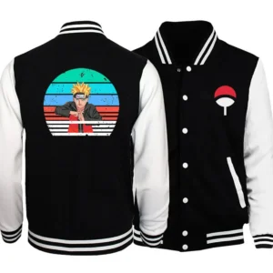 Veste Baseball Naruto vue de face